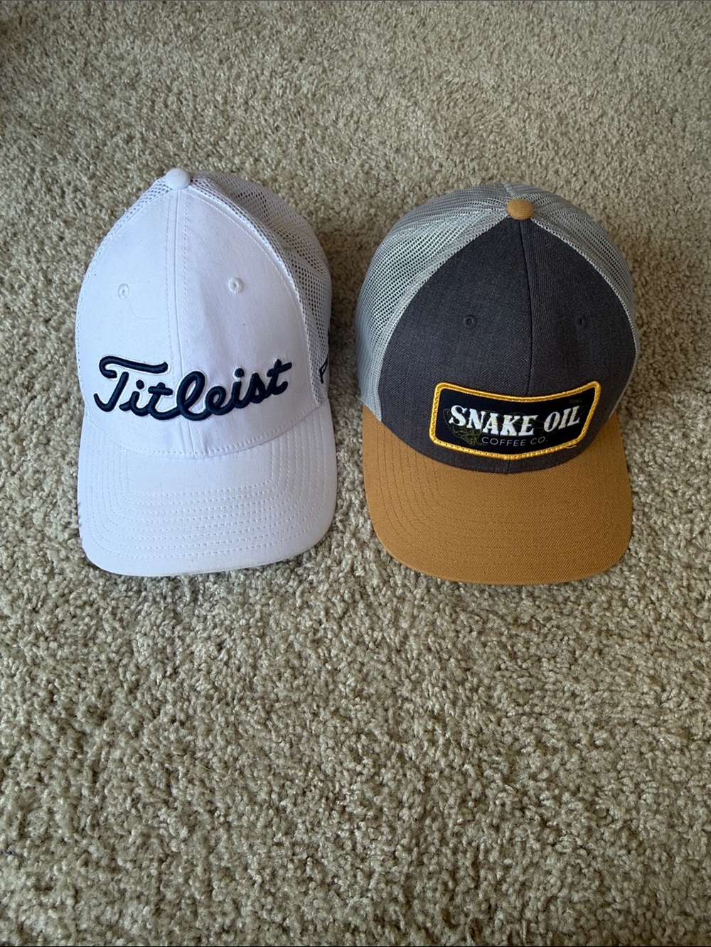 Hat Bundles Titleist and Snake Oil Coffee Co